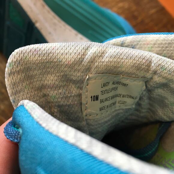 Align Lavoy Sneaker Womens 10 Turquoise Blue Nursing Comfort Orthopedic Nurse - Picture 7 of 9